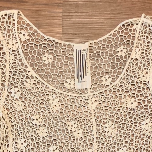 Free People Lace Top/Swim Cover-up - Picture 4 of 4